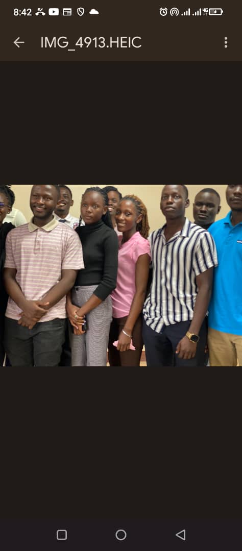 A group of participants at a community learning event.
