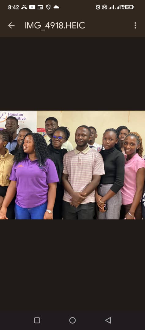 Participants gathered together during a symposium.